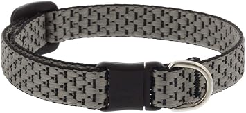Breakaway Cat Collar by Lupine ECO Collection 1/2" Wide Granite adjusts 8-12"