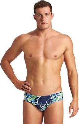 ARENA Mens Earth Texture Brief Swimsuit
