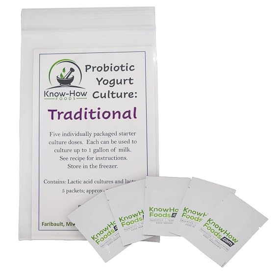 Yogurt Culture - Traditional Flavor - 5 Packets