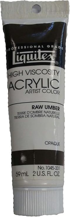 Liquitex Heavy Body Acrylic Paint, Raw Umber - 2oz tube