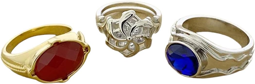 Vilya Nenya Narya Ring Elrond Galadriel Gandalf Fashion Jewelry Fan Gift