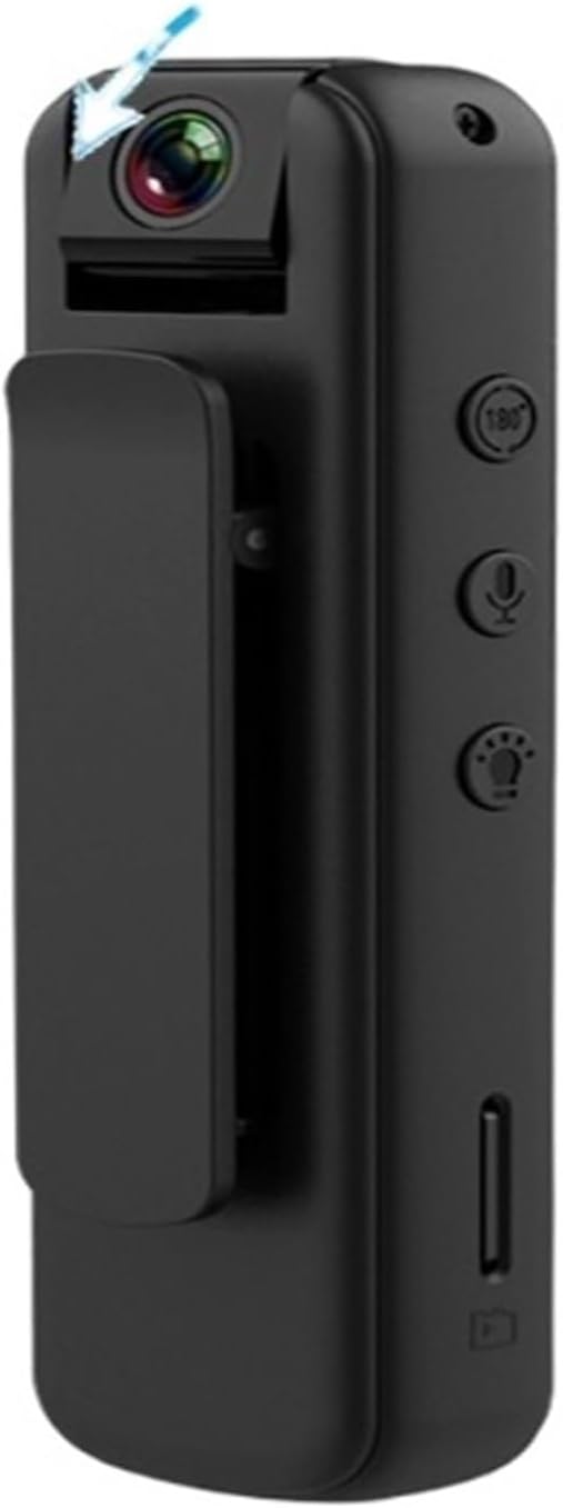 Small Camera Camcorder Body Camera Voice Recorder Video Recording Camera Mini Digital Camera HD 1080P Home Sports DV Magnetic Security Camera Motion Sensor Small Video Camera Pocket Body Camera
