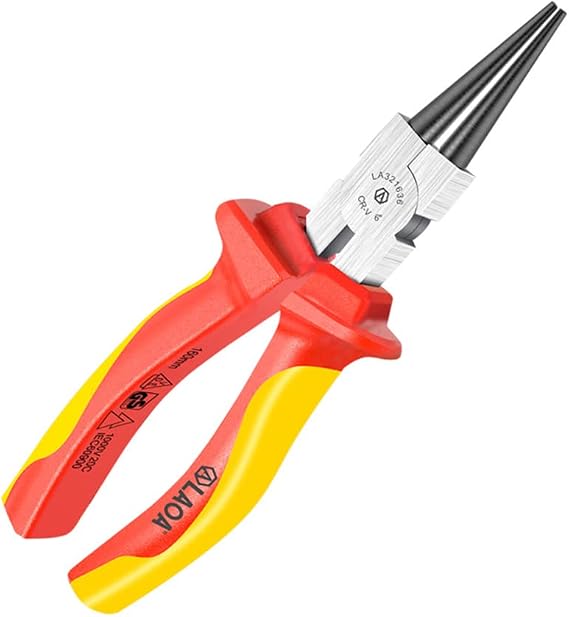LAOA VDE Insulated Needle Nose Pliers