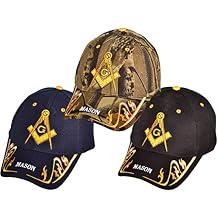KYS Dozen Pack Wholesale ''Mason' Masonic Baseball Hats Caps