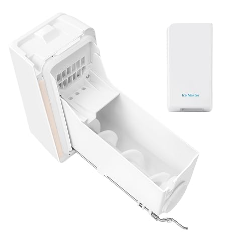 DA97-14504C Refrigerator Ice Bucket Replacement for Samsung Refrigerator | Ice Maker Replacement Ice Container Ice Tray Assembly RF23J9011SR, RF23HTEDBSR, RF22KREDBSR Ice Bin