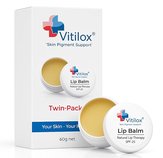 Vitiligo Vitilox Lip Balm 'Twin Pack'