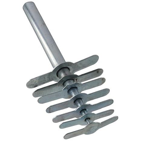 7Pcs Stopper Borer Tool, Long Handle Rubber Stopper Hole Puncher, Manual Rubber Stopper Cutter, Easy to Operate Cork Borer Set for Laboratory