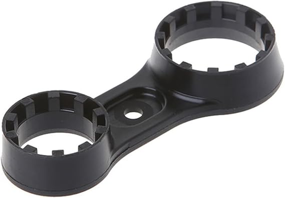 Ragyzity Bicycle Fork Wrench for Suntour XCM XCR XCT, Double Head Front Fork Repair Spanner Bicycle Wrench, Bike Suspension Cap Removal and Installation forks Spanner Tools