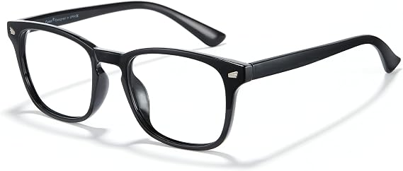 Cyxus Blue Light Glasses Men Women Reduce Eye Strain UV Blocking for Office Work Computer Screen 8082