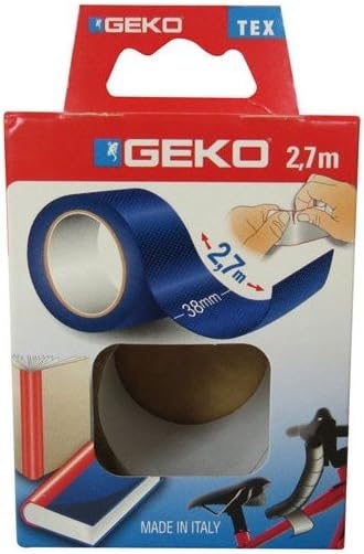 Geko Tex Tape mm 38 x 2.7 Metre Blue in Closed Box, One Size