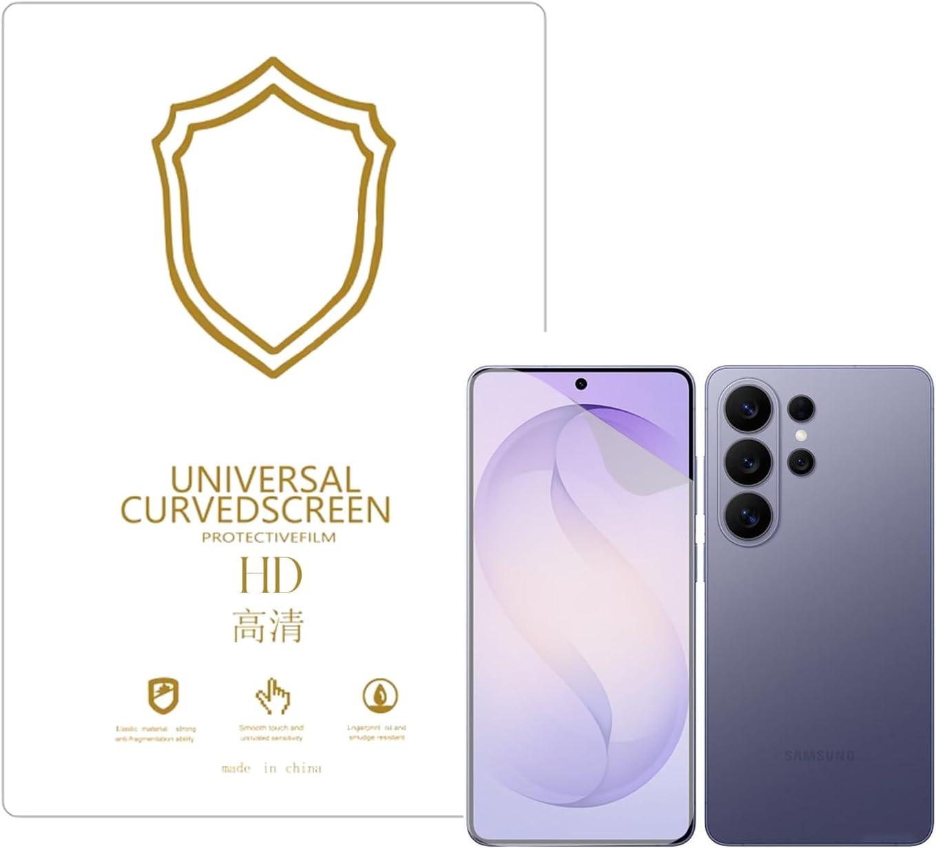 Microcase Samsung Galaxy S26 Ultra ile Uyumlu Full Tpu Nano Ön Ekran Koruma Filmi - EKM101