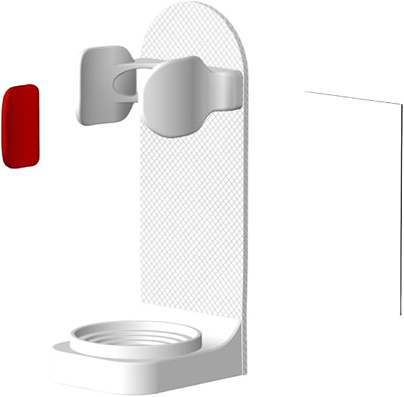 Lightstick Wall Mount Holder 2-Pack, Universal K-Pop Light Stick Display Stand with Adapter, Damage-Free Command Strip & Screw Mount Options