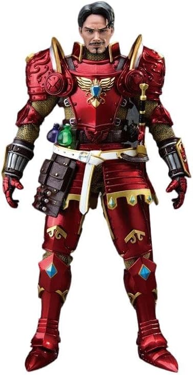 Beast Kingdom Medieval Knight Iron Man (Deluxe Version) DAH-046 Dynamic Action Figure, Multicolor