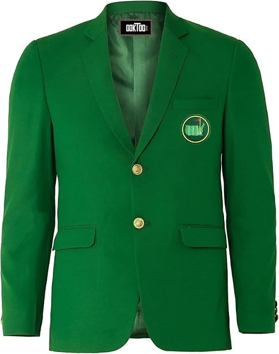 Mens Golf Green Coat Jacket, Green Golf Sport Coat, Green Golf Blazer, Golf Green Jacket Men, Green Sport Blazer