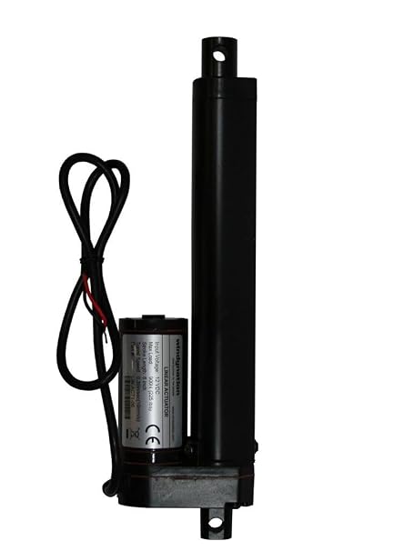 WINDYNATION 6 Inch 6 Stroke Linear Actuator 12 Volt 12V 225 Pounds lbs Maximum Lift