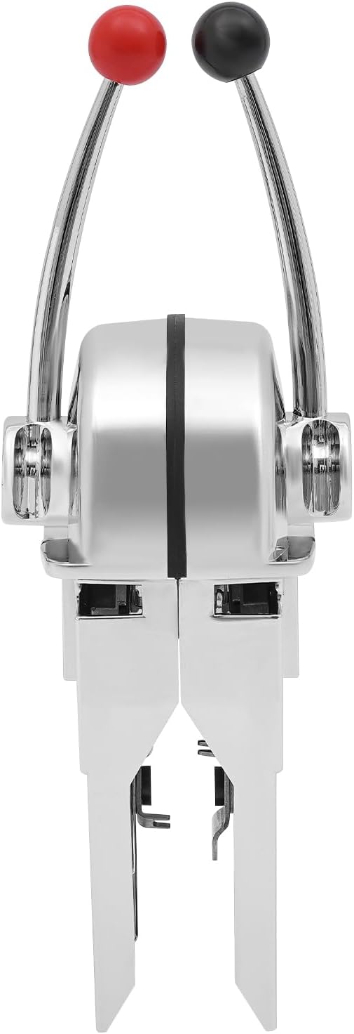 Universal Boat Dual-Handle Controller,Top Mount Twin Lever Throttle Control,Outboard Marine Handle Engine Control for Most Types of Boats