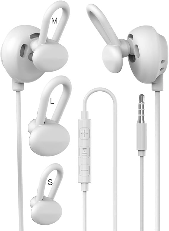 Açık Kulak 3.5mm Jack Kulaklıklar,Mikrofon ile Kablolu Spor Kulaklıkları,iş,Müzik, Oyun