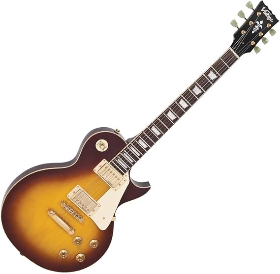 Vintage Guitars V100 Electric Guitar - Sunburst