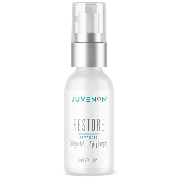 Juvenon Restore Advanced Collagen and Anti-Aging Complex, Premium Skincare Beauty Products for Fine Lines and Wrinkles