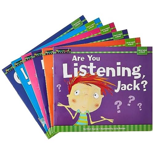 MySELF Theme: I Am in Control of Myself I Book Set for Children I Help Develop Self Control I Set of 6