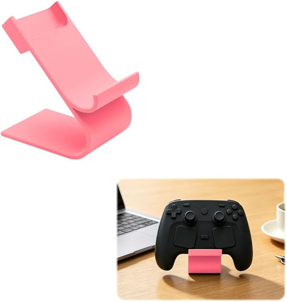Portable Desktop Holder for Steam Controller 2 Game Controller Display Stand Dock Non-Slip and Space-Saving Universal Storage Bracket