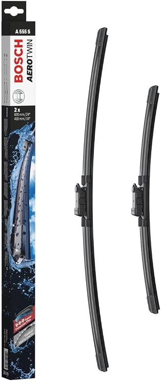 Bosch VW Polo Wiper Kit (2009-2017 6R1-6C1) Bosch Aerotwin A555S
