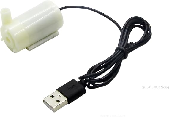 5V USB Mini Dalgıç Su Pompası Akvaryum Motoru Yatay Tip Su Pompası
