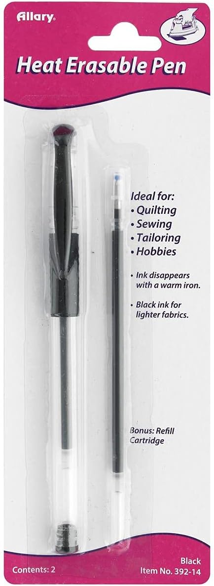 Allary Heat Erasable Pen Black