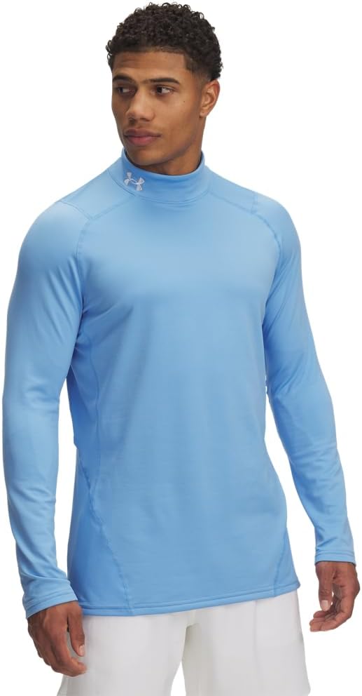 Under Armour Mens ColdGear Armour Fitted Mock