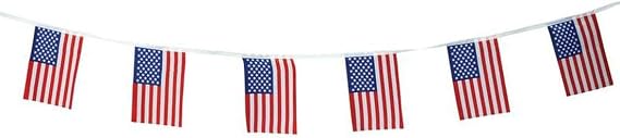 BNF GFLGBNT USA String Flags, 6 by 9"