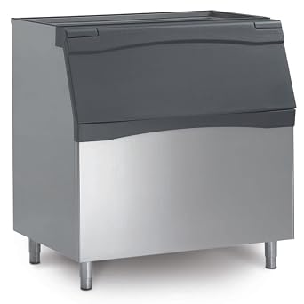 Scotsman B948S Ice Bin, 893-Pound Capacity, Stainless Steel, NSF