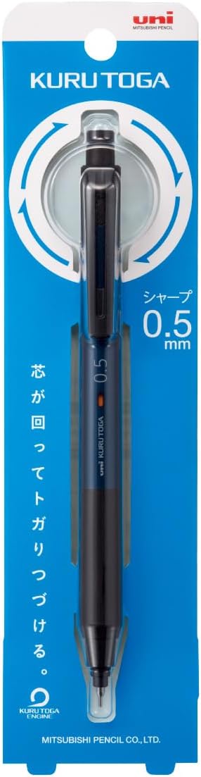 uni Mitsubishi Kurşun Kalem Mekanik Kalem Kurutoga KS 0.5mm Lacivert M5KS1P.9