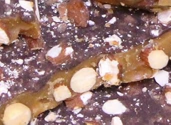 English Toffee w/ Almonds - Dark Chocolate