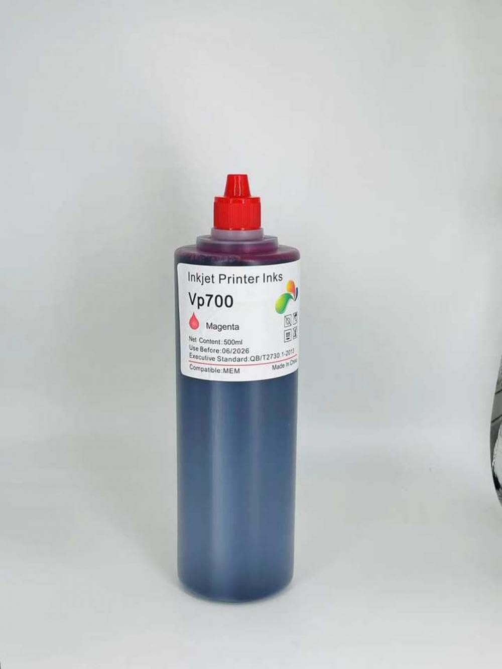 Compatible Ink for VP700 VIP Color Label Printer Memjet Ink VP700 Label Printer with Quantity DiscountsY Yellow 500ml