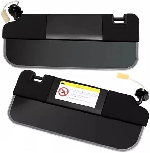 Car Visor Sunshade Replacement for Geely for Monjaro for Manjaro 2022 2023 for Xingyue L Kx11 Car Sun Visor Light Shadow Sunglasses Sunsha with Lights and Mirrors Car Sun Blocker(Black Left and R