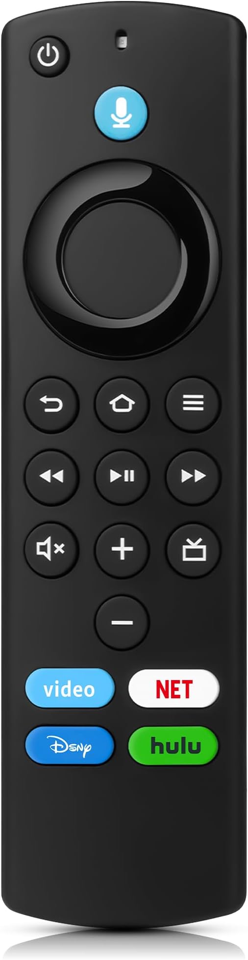 Replacement Firestick Remote with Fire Smart TVs Lite,HD,TVs Stick (4K/4K Max),TV Cube(1st/2nd/3rd Gen),for Hisense,Pioneer,3rd Gen Smart TVs