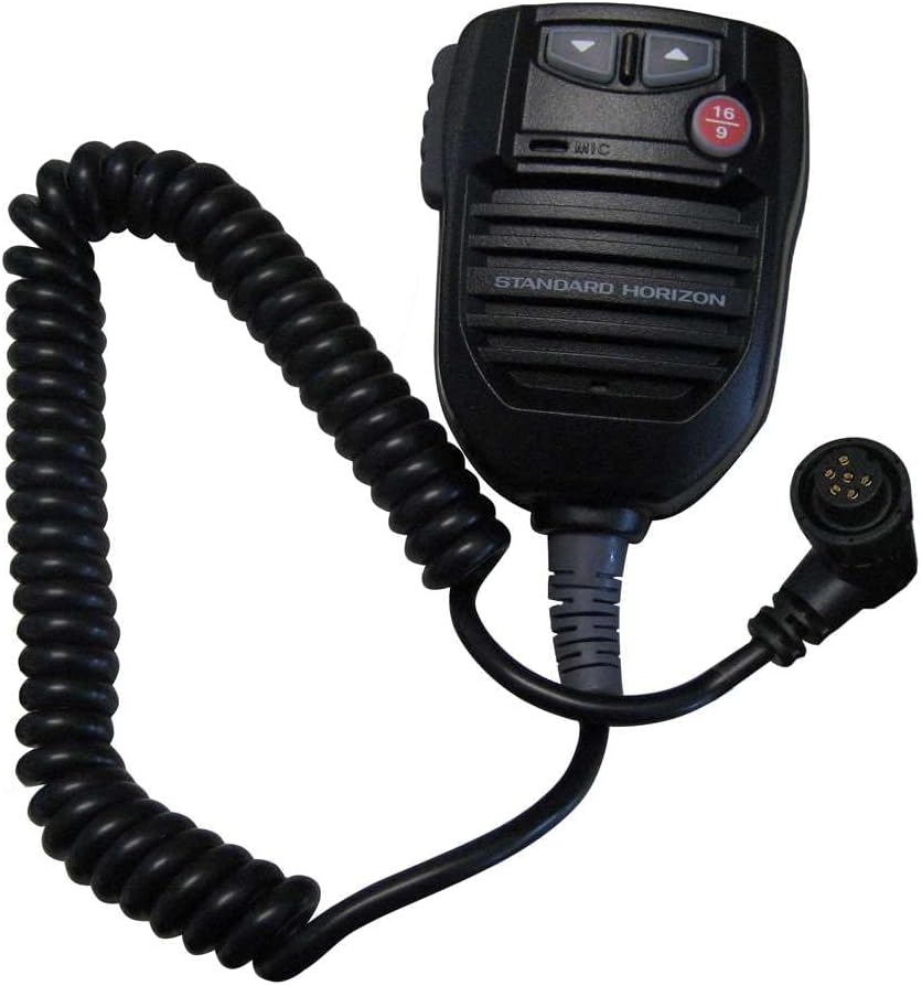 Standard Horizon CB3961001 Replacement Microphone for GX2360S GX5000S GX5500S Quantum series Black