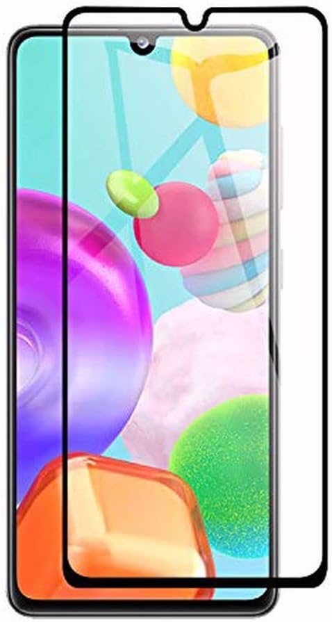 Samsung Galaxy A07 Cam Ekran Koruyucu, Siyah Çerçeve, 9H Sertlik, Kolay Montaj, Darbe Dayanıklı