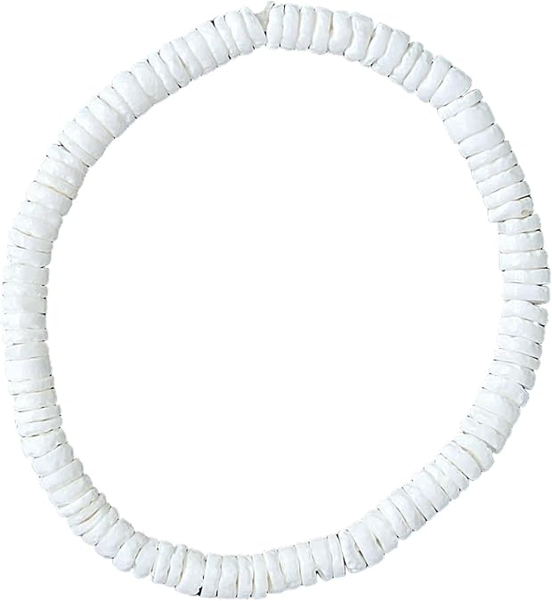 BlueRica Stretch Puka Shell Bracelet