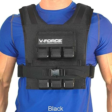 30 lb. Weighted Vest - Black