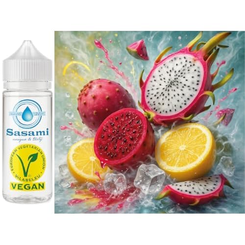 Cactus Blast - Cactus Fruit Dragonfruit Lemon Ice Flavor Concentrate - Vegan - Sasami - 10ml