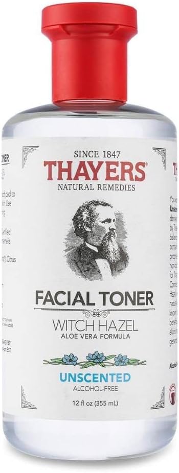 Witch Hazel- Unscented - with Aloe Vera - 12 fl oz.