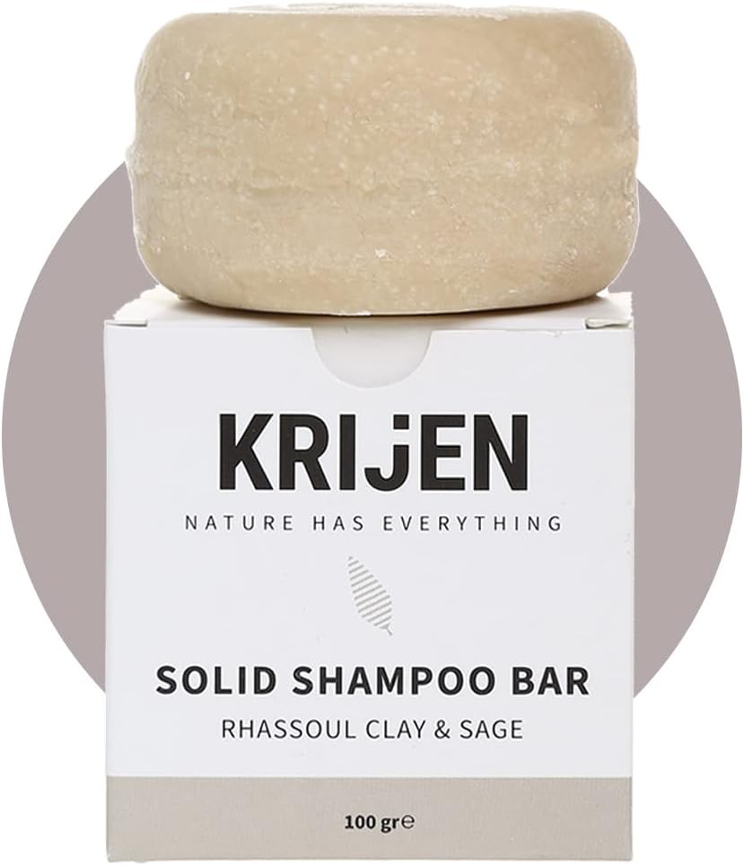 Krijen Rhassoul Kili & Adaçayı Katı Şampuan 100 gr