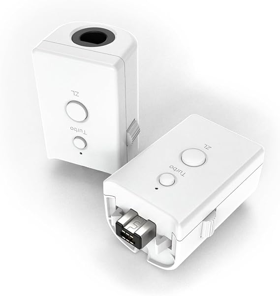 MAYFLASH GC Controller Adapter for Wii & Wii U (Dual Pack), White