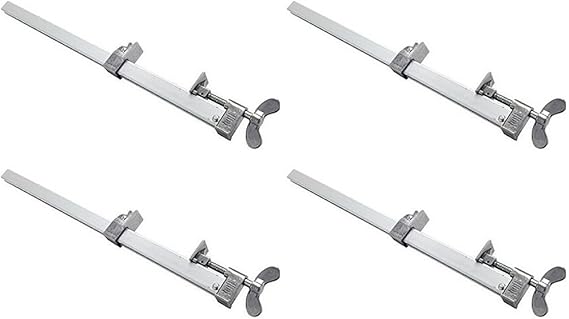 Dubuque Clamp Works UC924 24" Adjustable Bar Clamp for Woodworking - 4-PACK