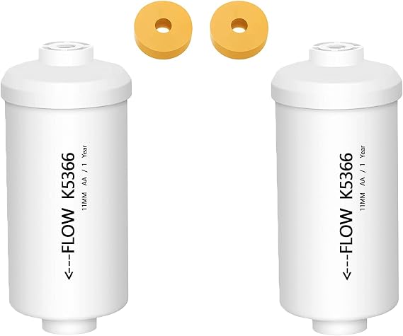Fluoride and Arsenic Filter NSF/ANSI 42 Certified,Replacement for PF-2 Fluoride Filters,K5366 Replacement for Berkey Fluoride Filters Compatible with Berkey Gravity Filtration System-Pack of 2