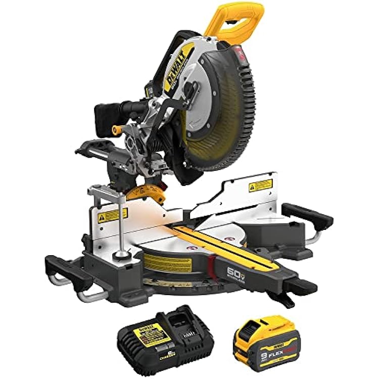 12in 60v Sliding Miter Saw -kitted