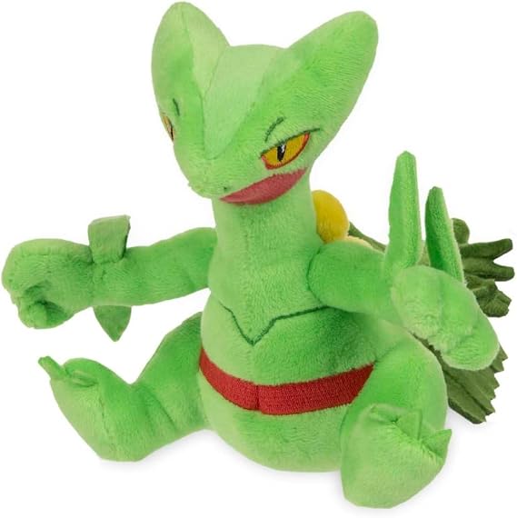 Pokemon Center: Sitting Cuties: Septile Plush #254 - Generation 3-6 Inch