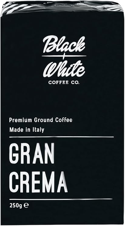 black + white coffee co. Gran Crema Toz Kahve, 250 gr