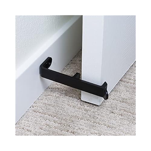 Unique Door Stop and Door Prop All in one - No Drilling in Floor or Door to Install - Stops Doors from slamming Shut